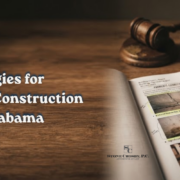 Legal Strategies for Addressing Construction Defects in Alabama
