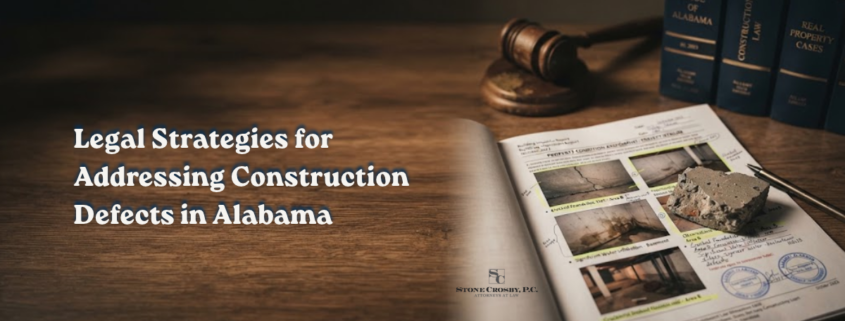 Legal Strategies for Addressing Construction Defects in Alabama
